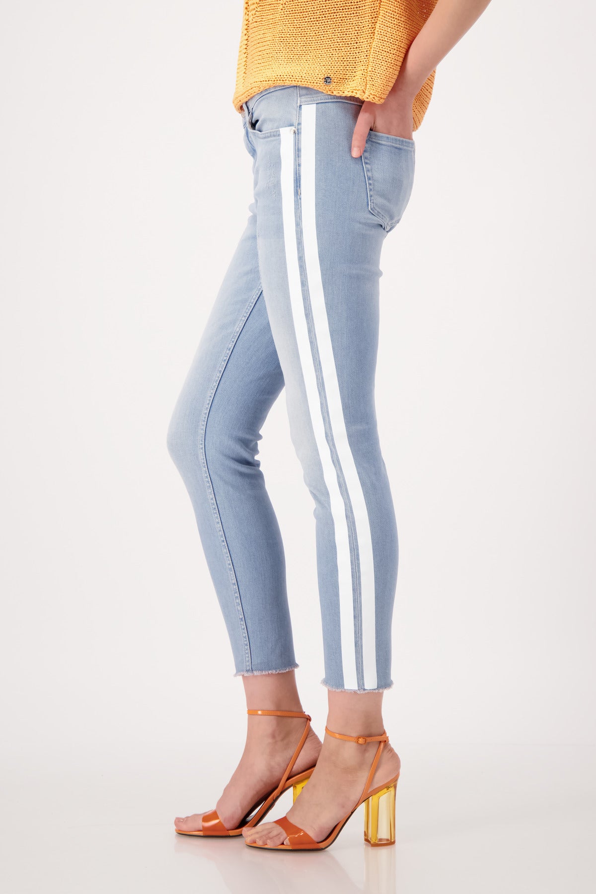 Sports Stripe Jeans