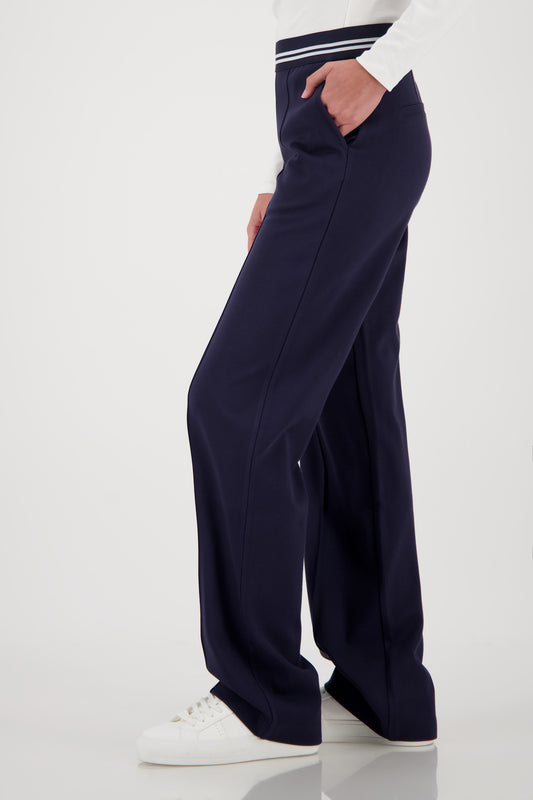 Jersey Rib Pants Marine