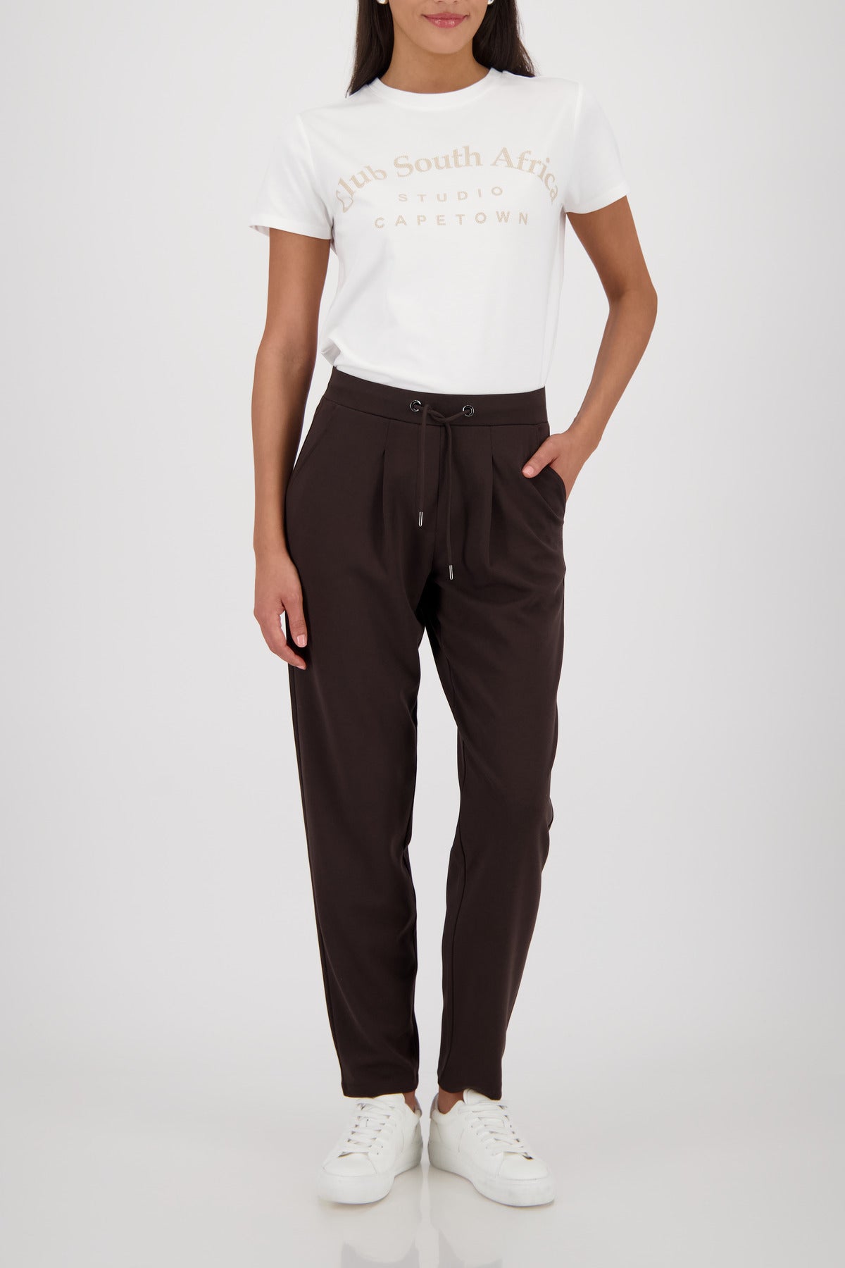 Monari Drawstring Soft Jersey Sweatpant 2 colours