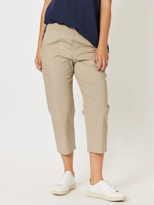 Santorini Cotton Capri Pant