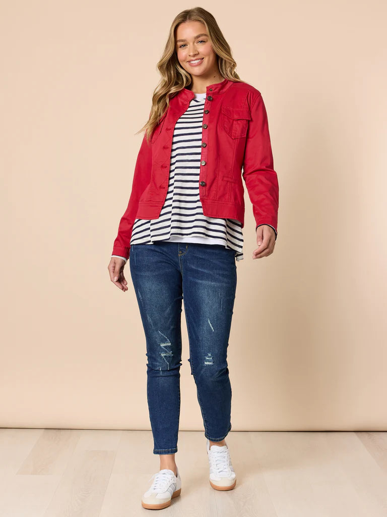 Duo Stripe Top