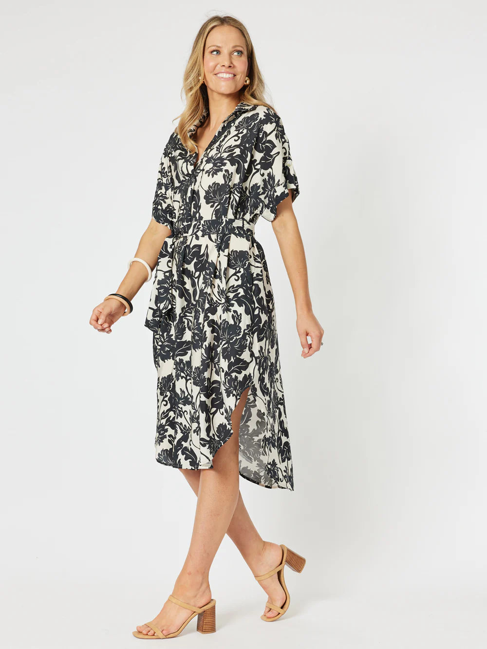 Ivy Dress Black Print