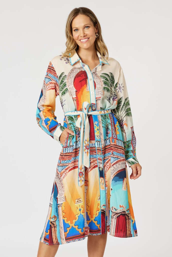 Sunset Dress Multi