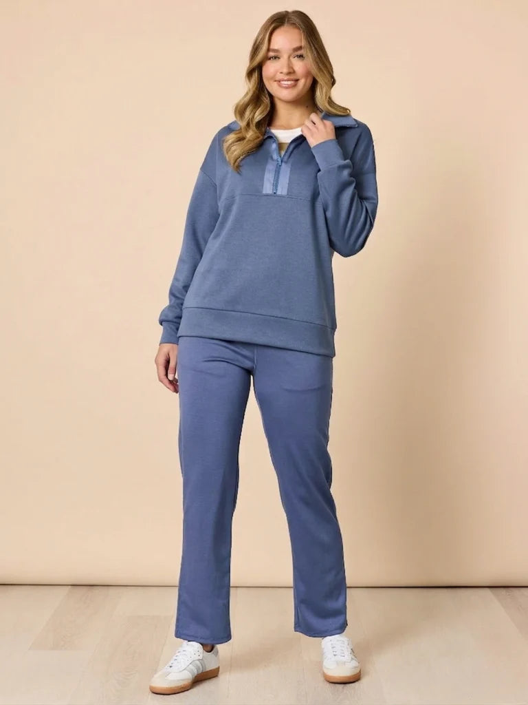Urban city zip sweatshirt