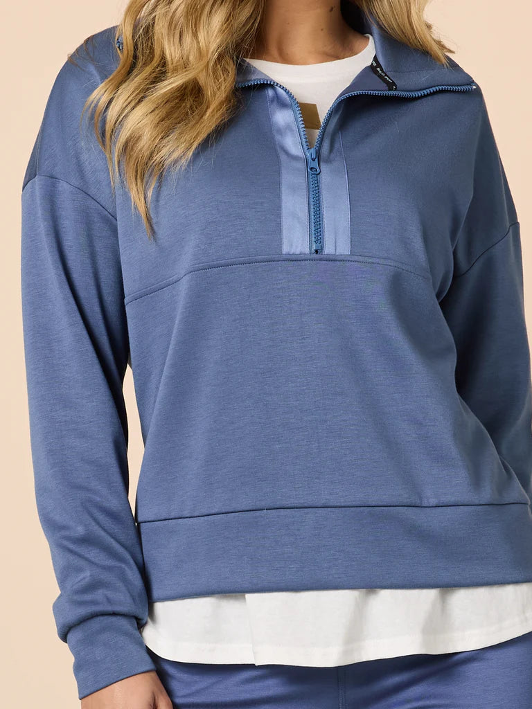 Urban city zip sweatshirt