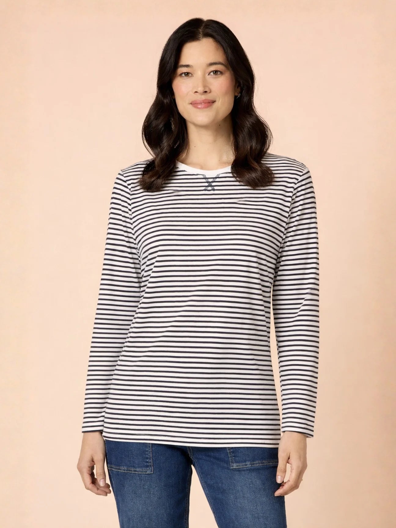 Harbour Stripe Tee 2 colours