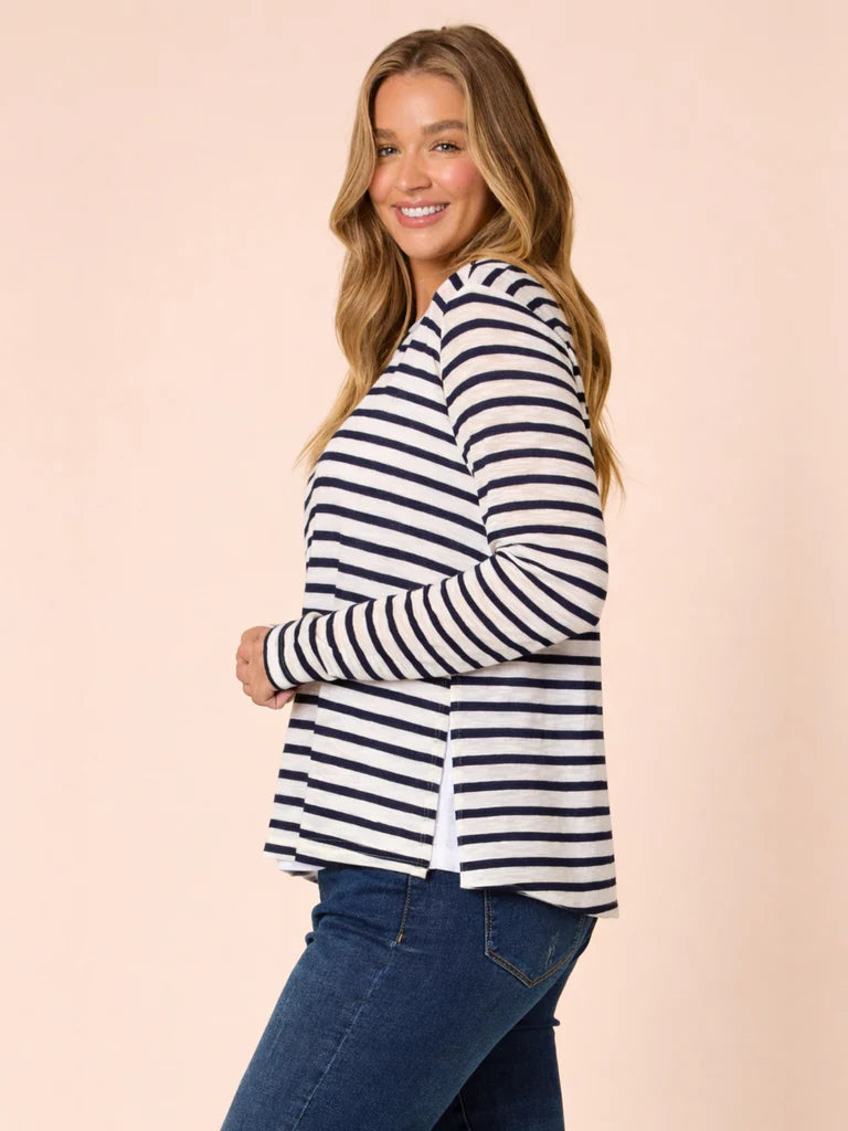 Duo Stripe Top