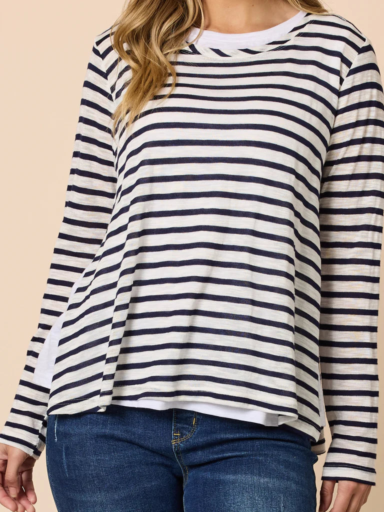 Duo Stripe Top