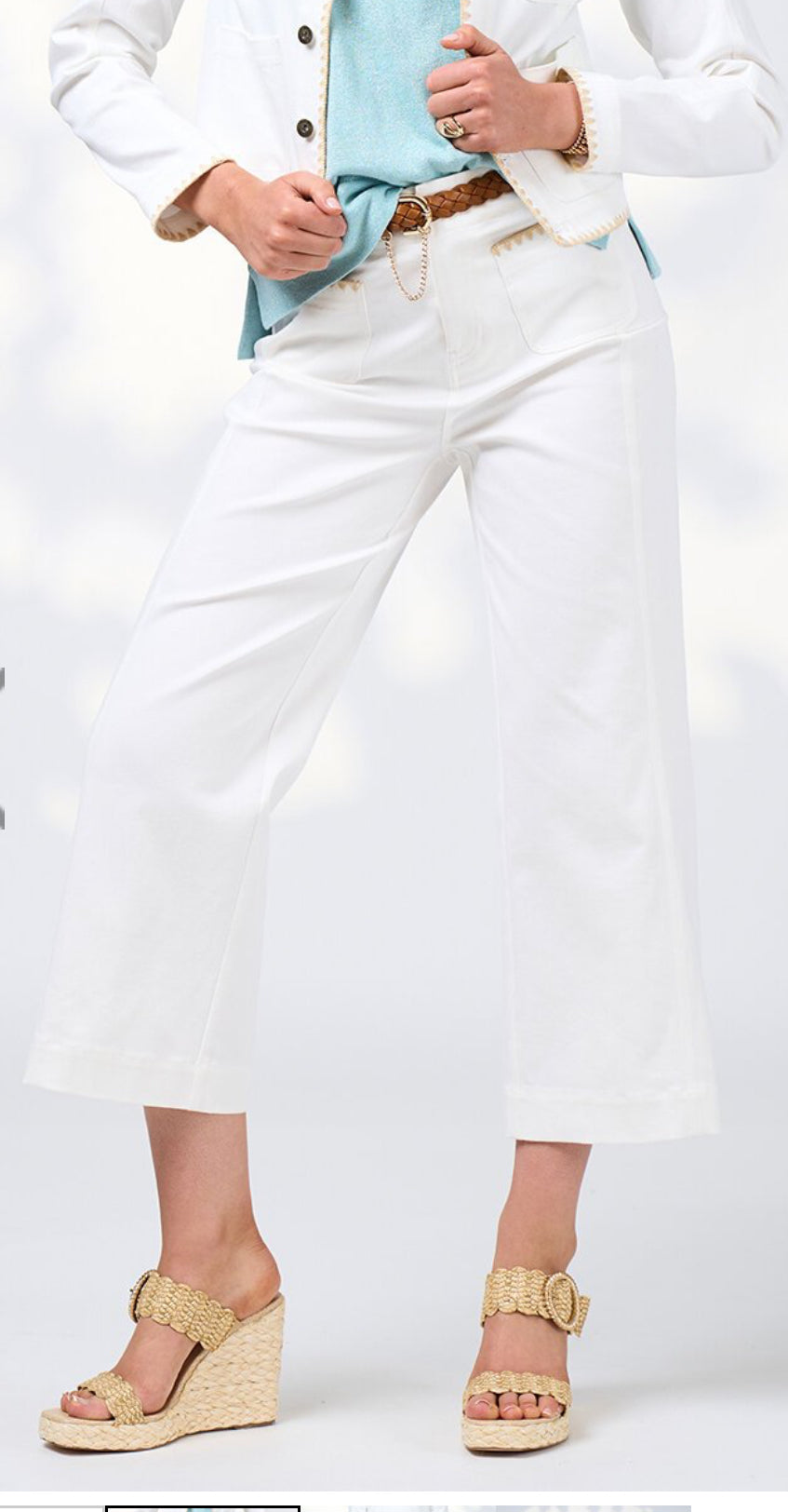 Blair Pant White