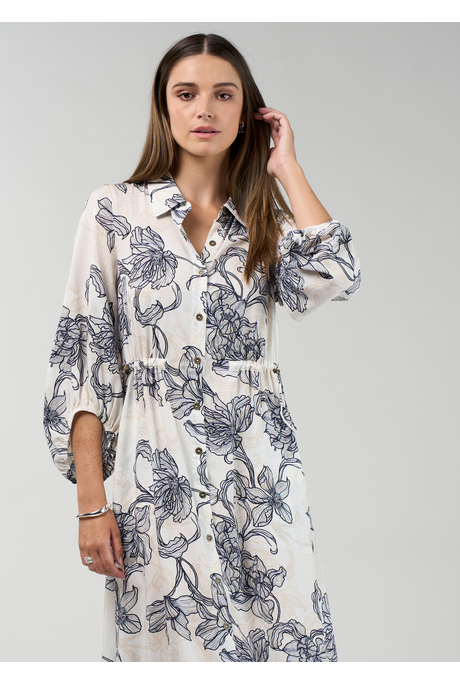 Blueprint Shirt Dress