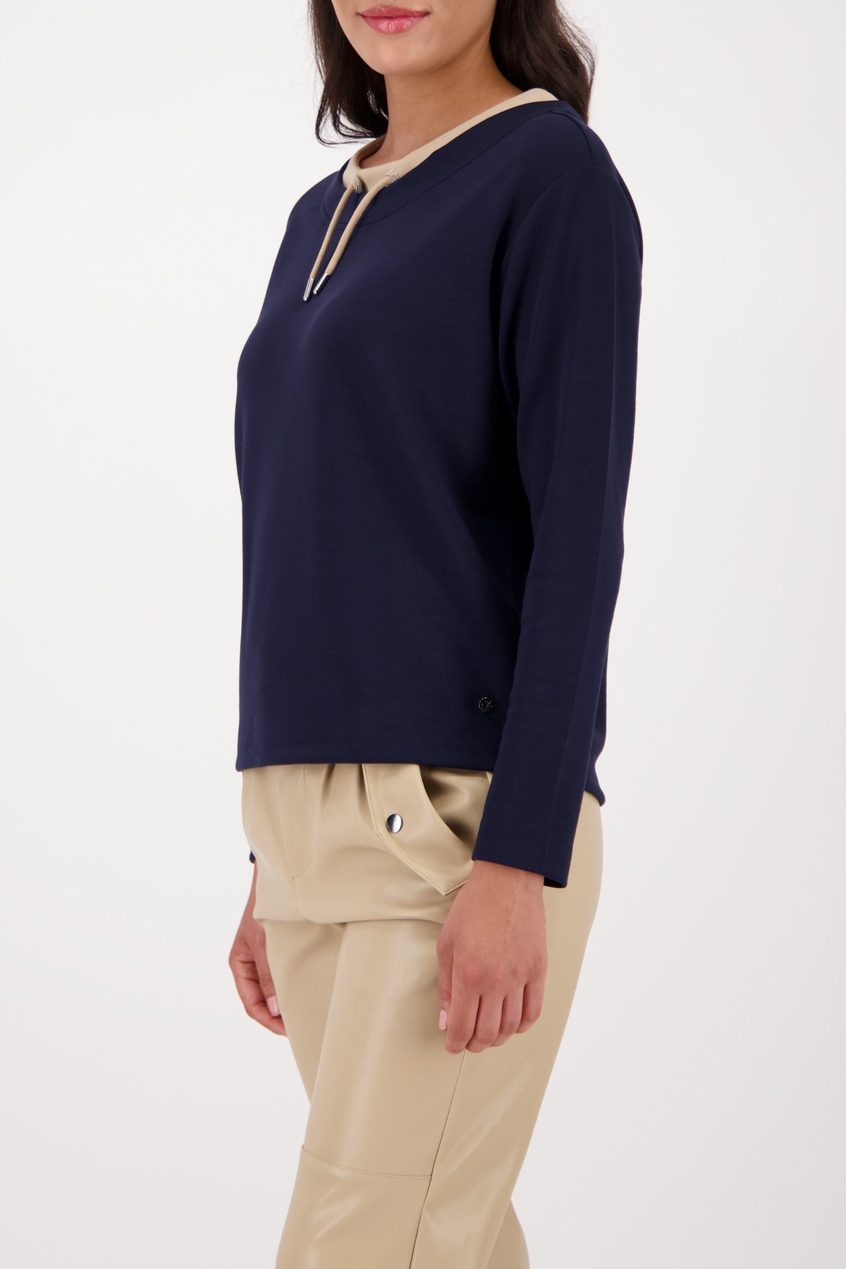 Sweatshirt with decorative detail