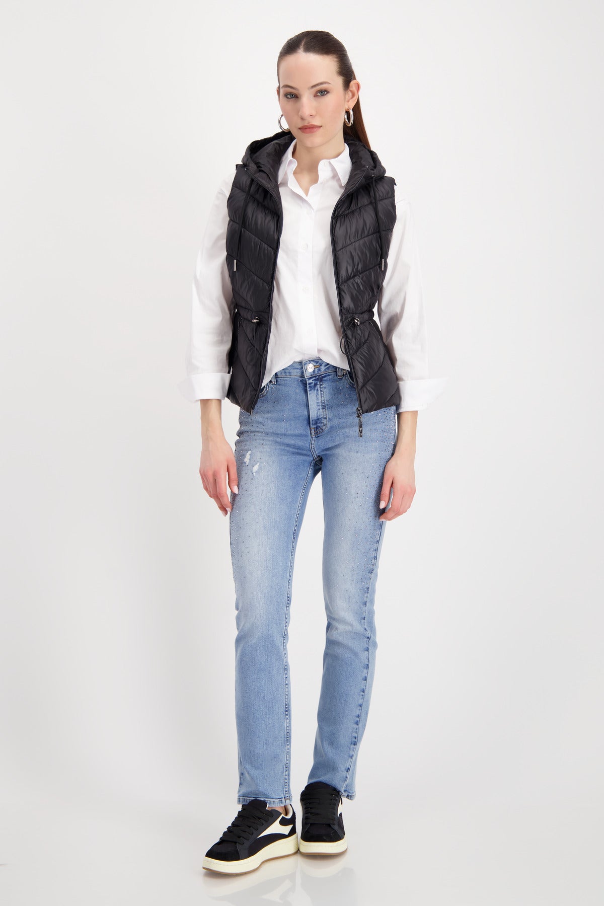 Quilted Waistcoat Black