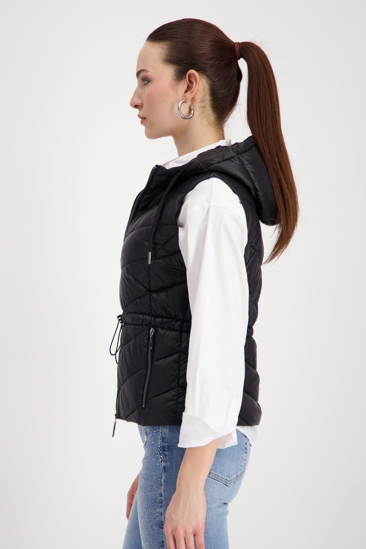 Quilted Waistcoat Black