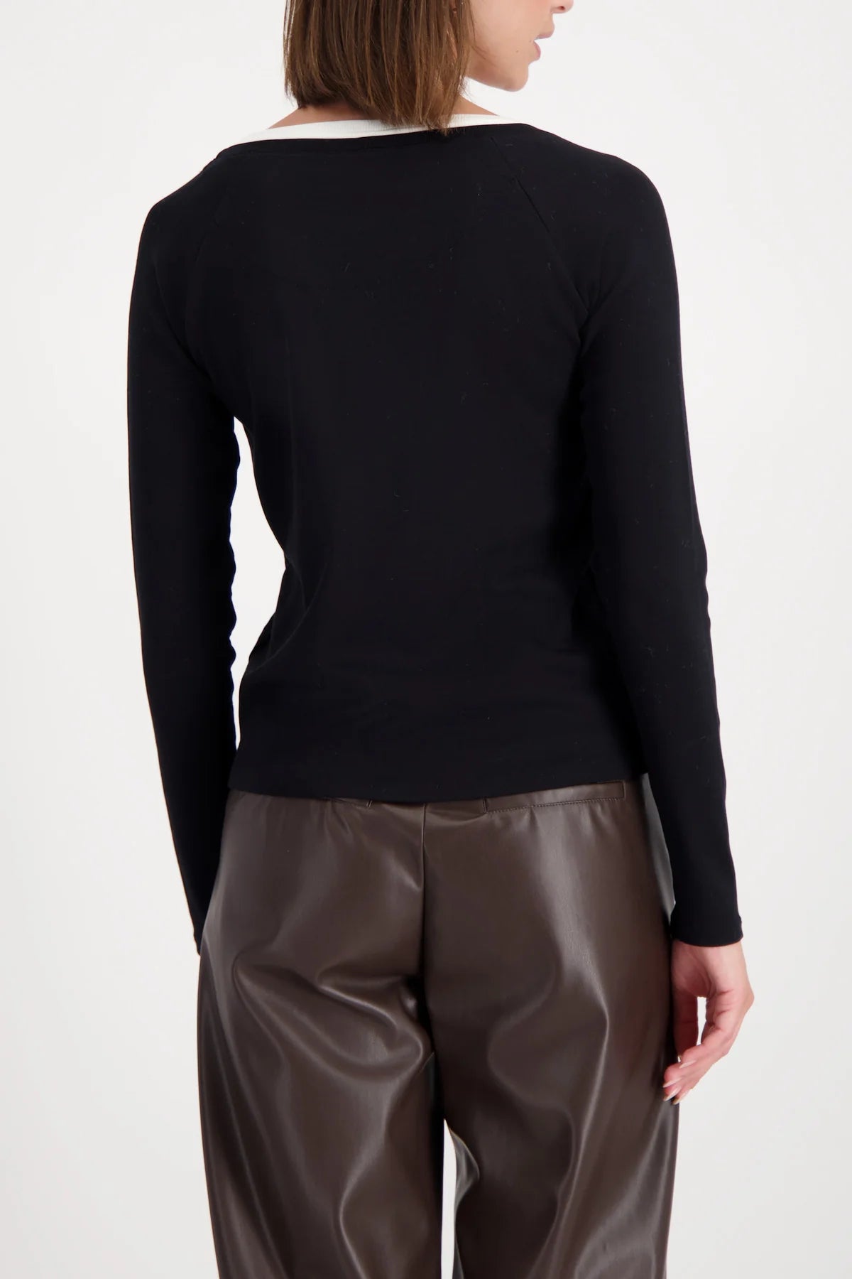 Basic Ribbed 2 in 2 T-shirt