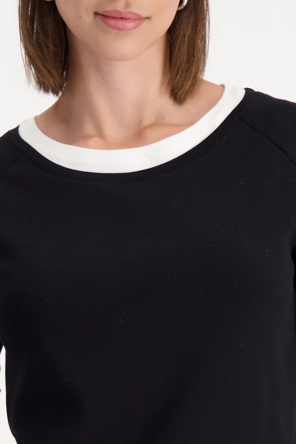 Basic Ribbed 2 in 2 T-shirt