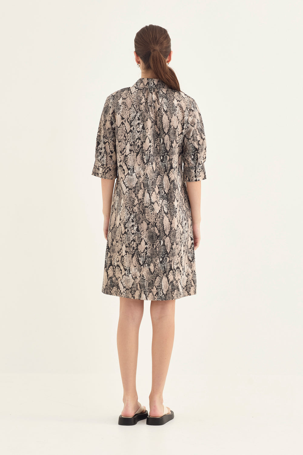 Acrobat Serpent Nori Dress