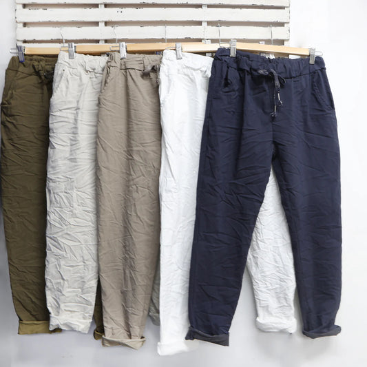 Drawstring Pants Fawn