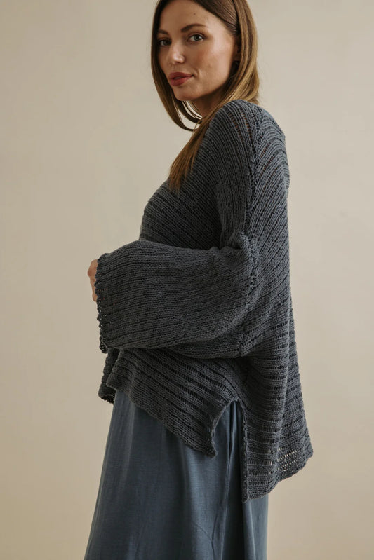 Coast to Coast Pullover  Blue pool