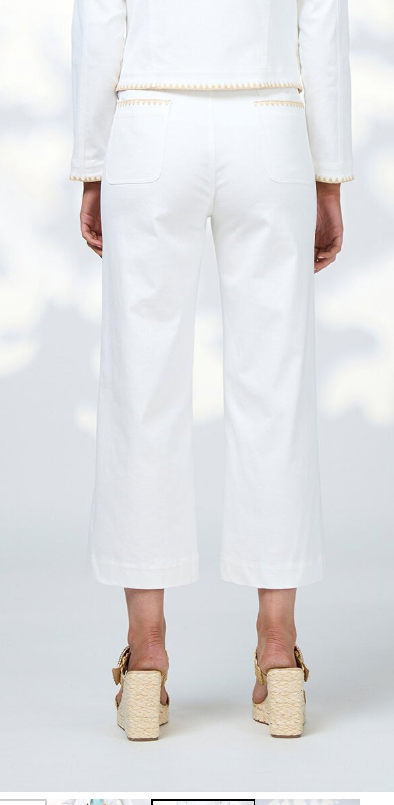 Blair Pant White