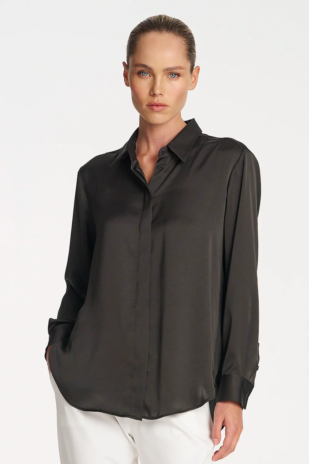 Soft Shirt in Mink