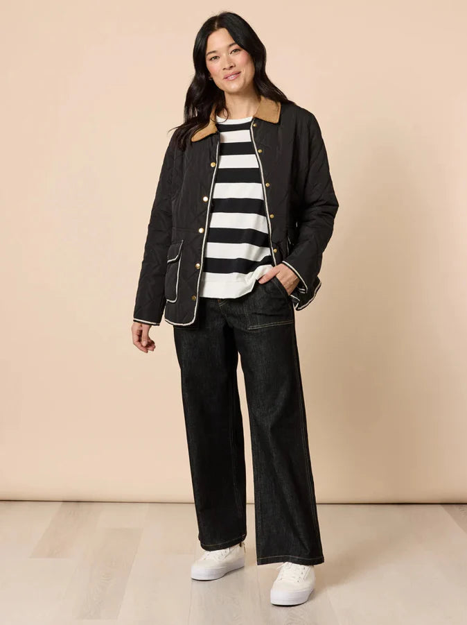 Colorado Quilted Jacket Black