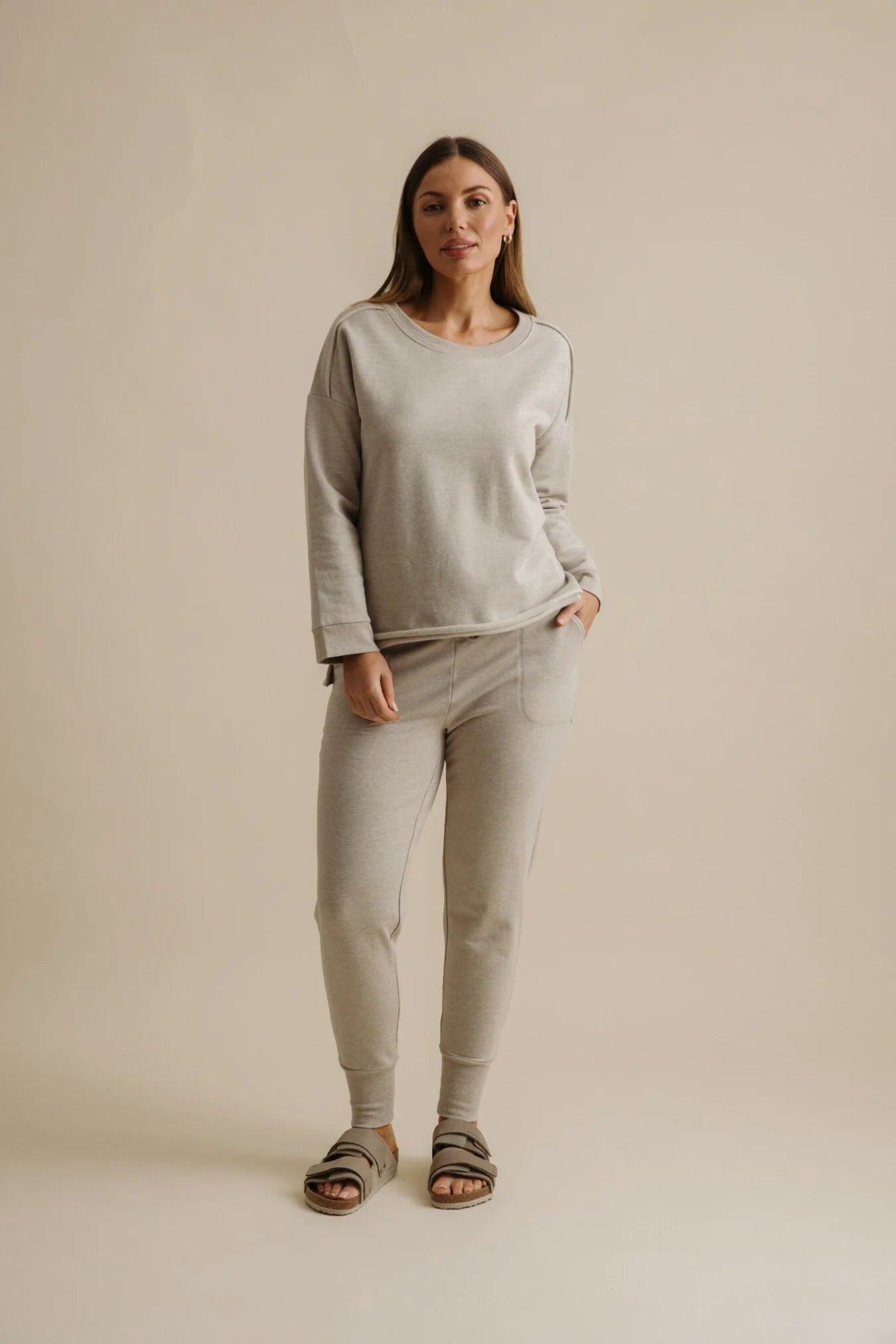 Heavenly Fleece Windcheater Wheat