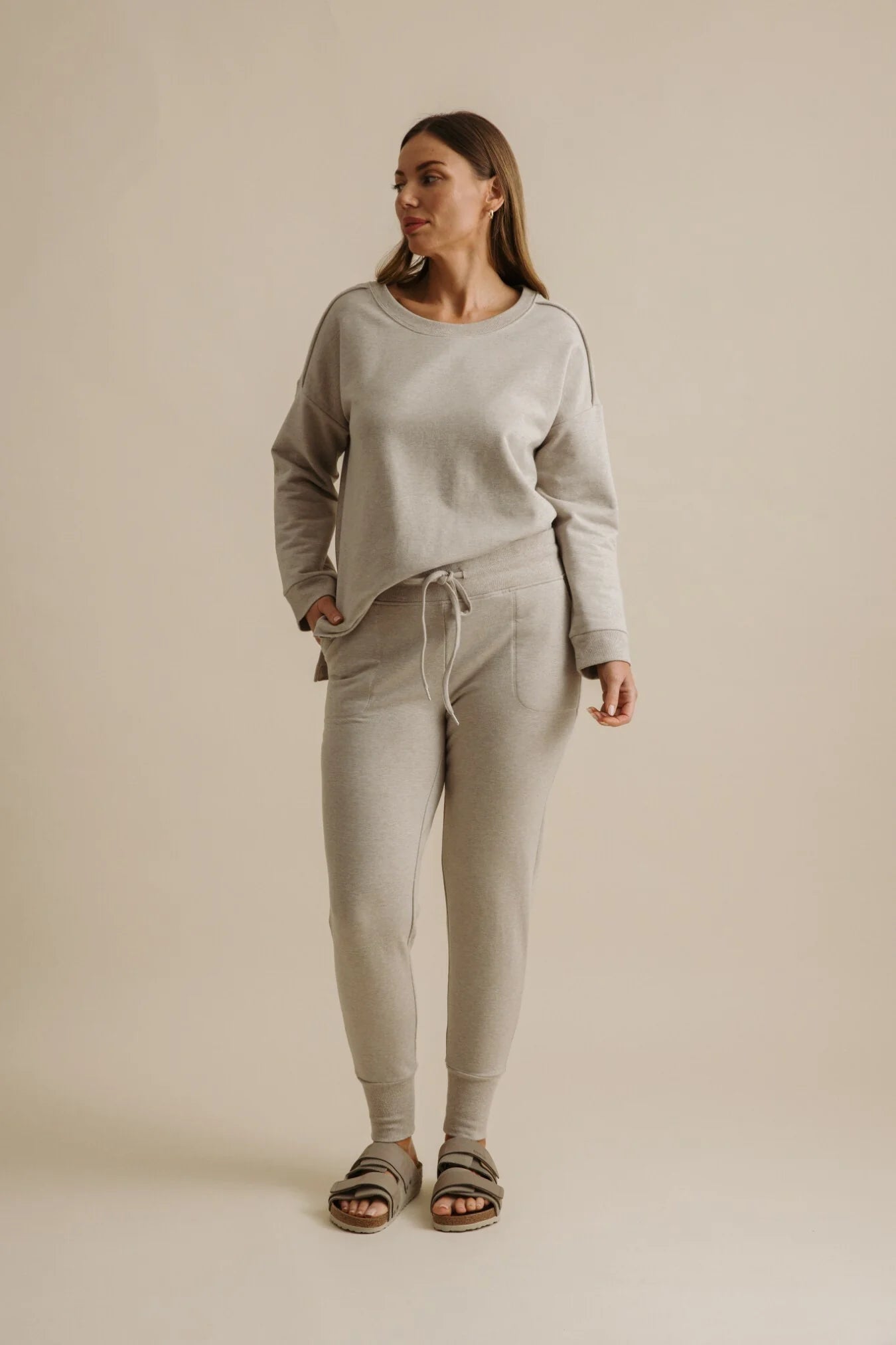 Heavenly Fleece Windcheater Wheat