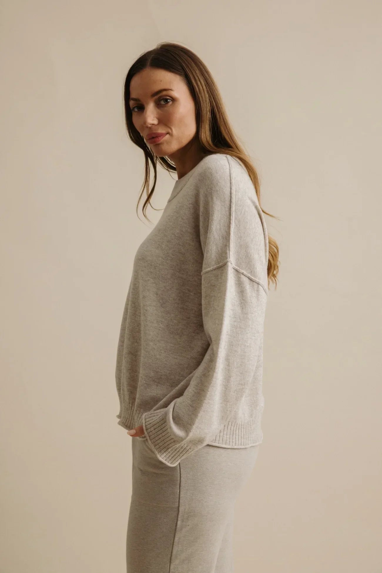Talamaya Elevate Merino Cashmere Crew Pullover