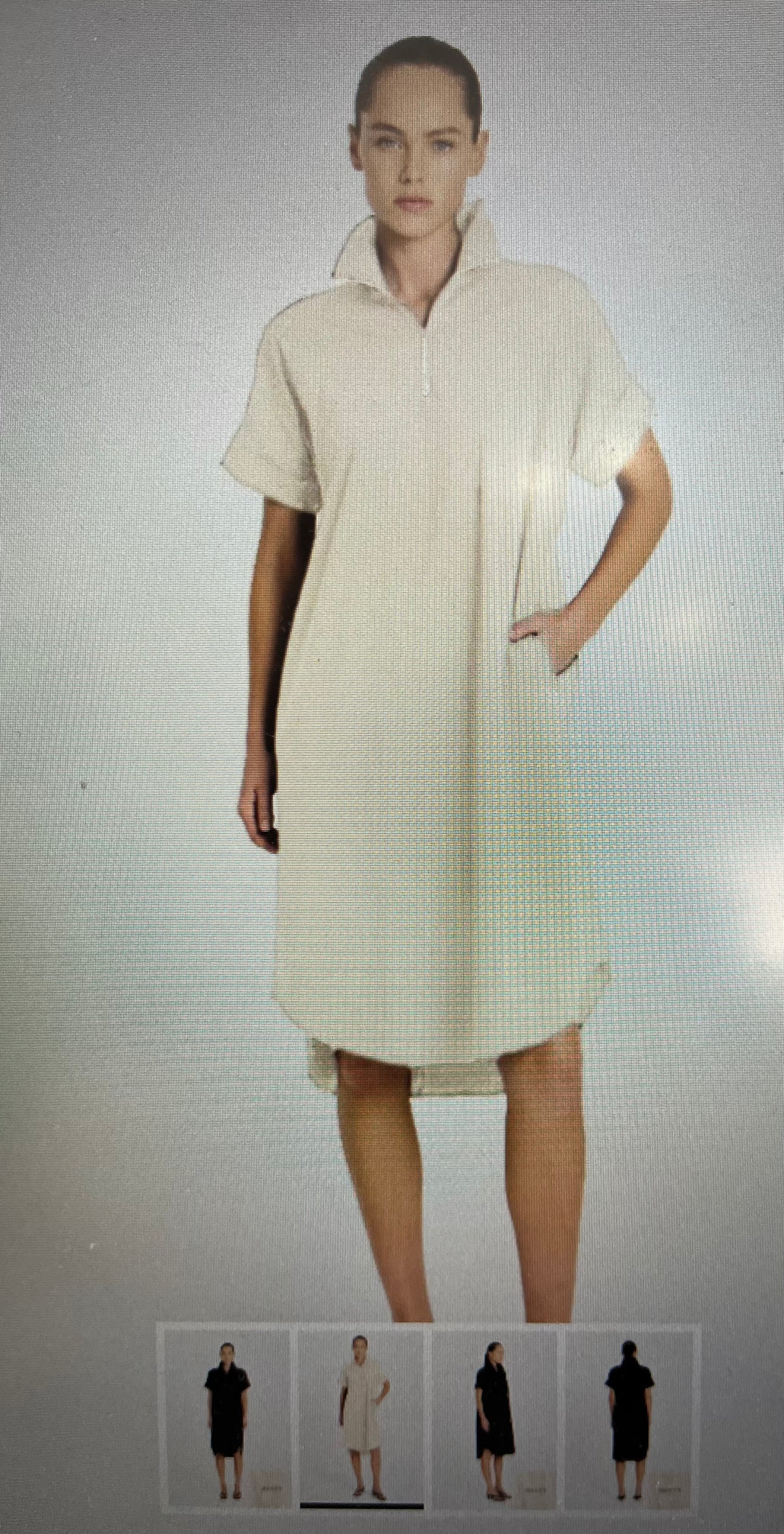Half Zip Dress Biscotti Pre Order Oct delivery