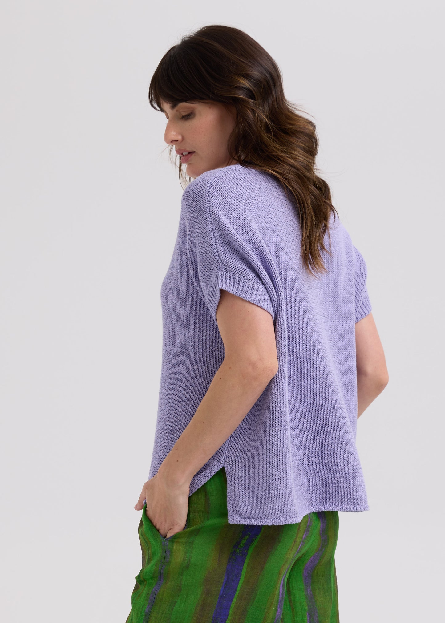 Textured V Top 2 colours