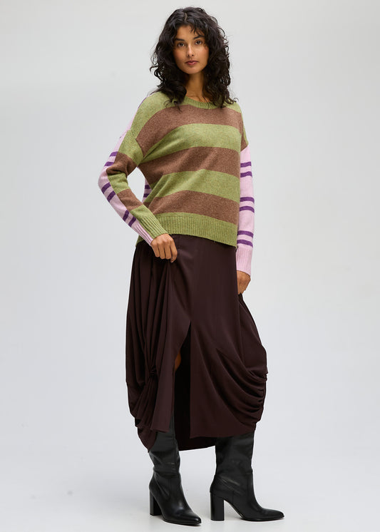 Groove Stripe Crew
