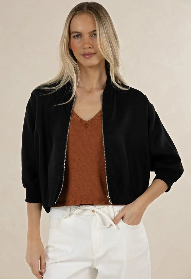 Arden Bomber Jacket Black or White