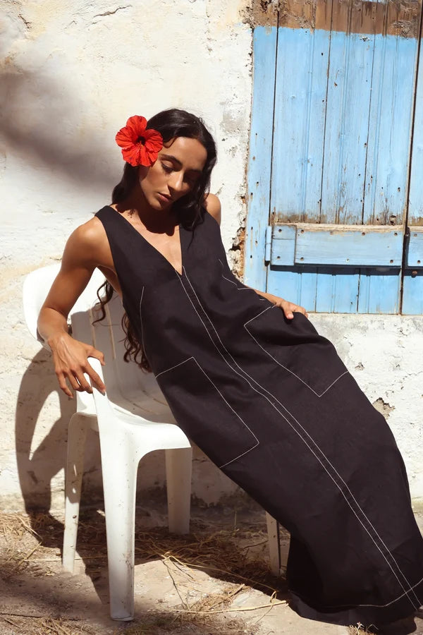 Iris Linen Dress 3 colours