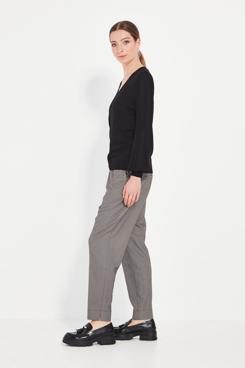 Kelsey Pant Black or Check