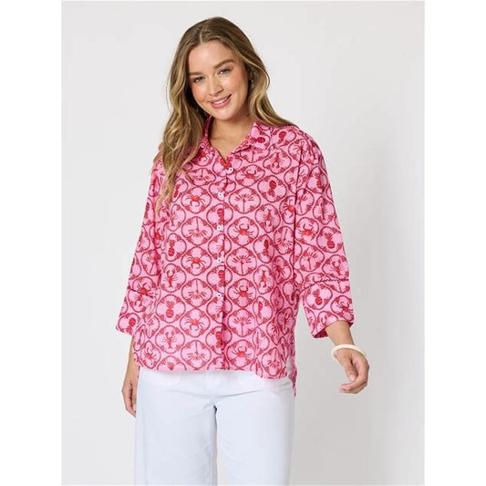 Laguna Beach Print Shirt