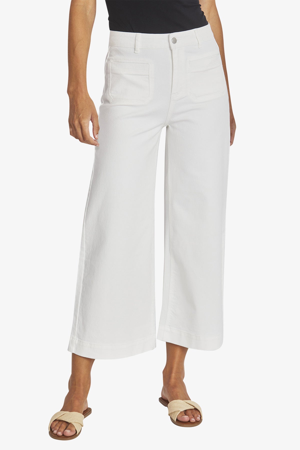 Brooke Pocket Pant Ivory