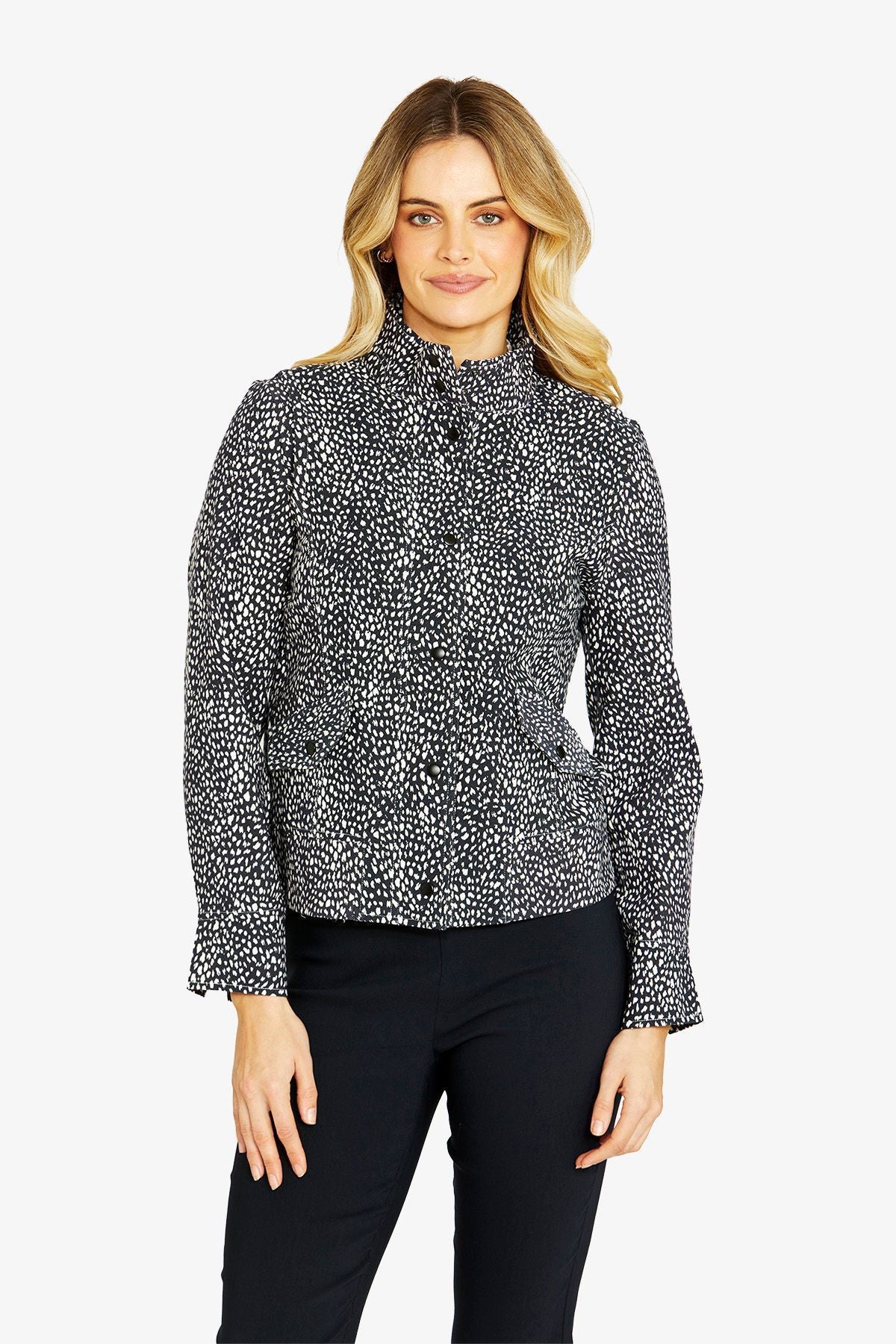 Abstract Spot Bengaline Jacket