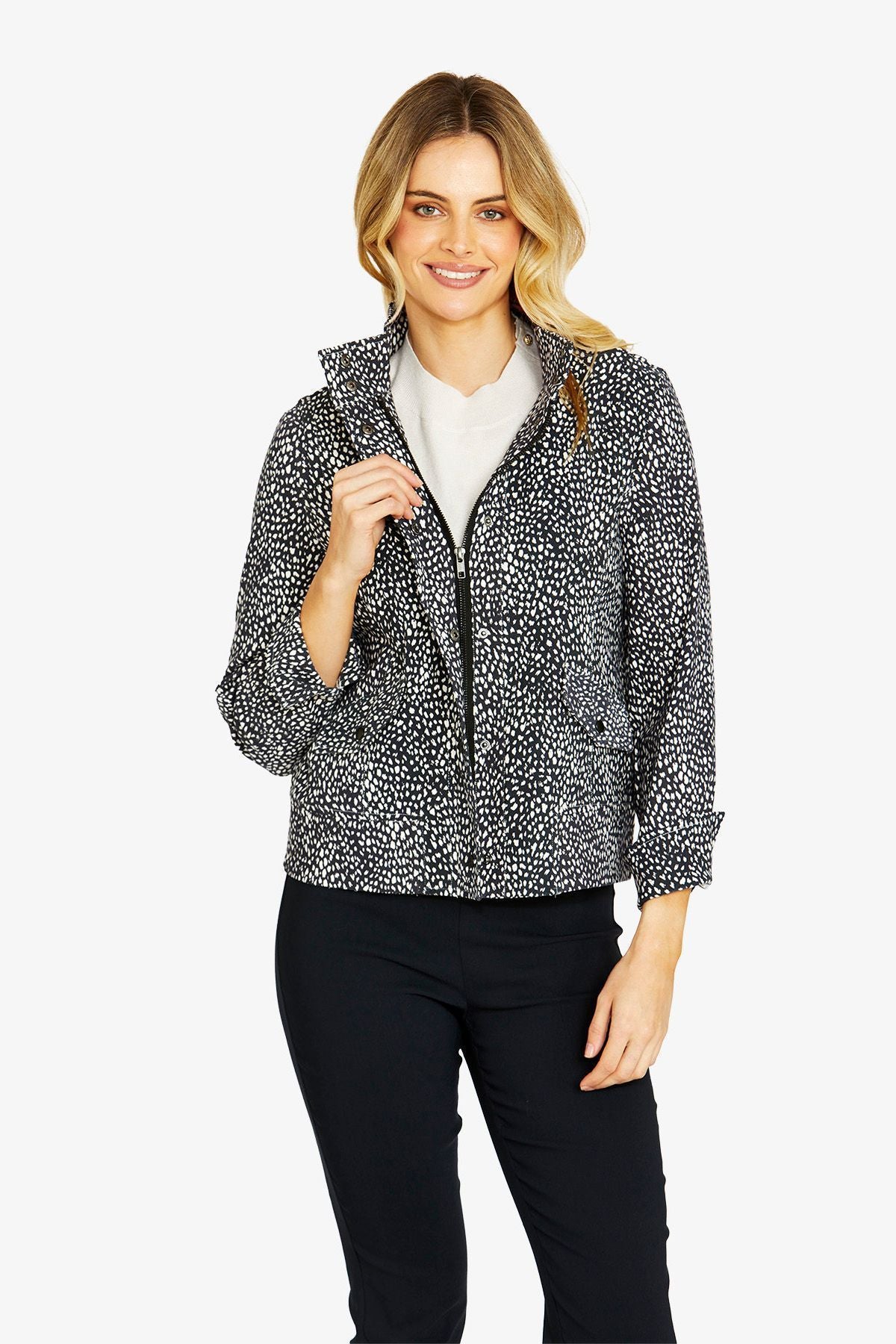 Abstract Spot Bengaline Jacket