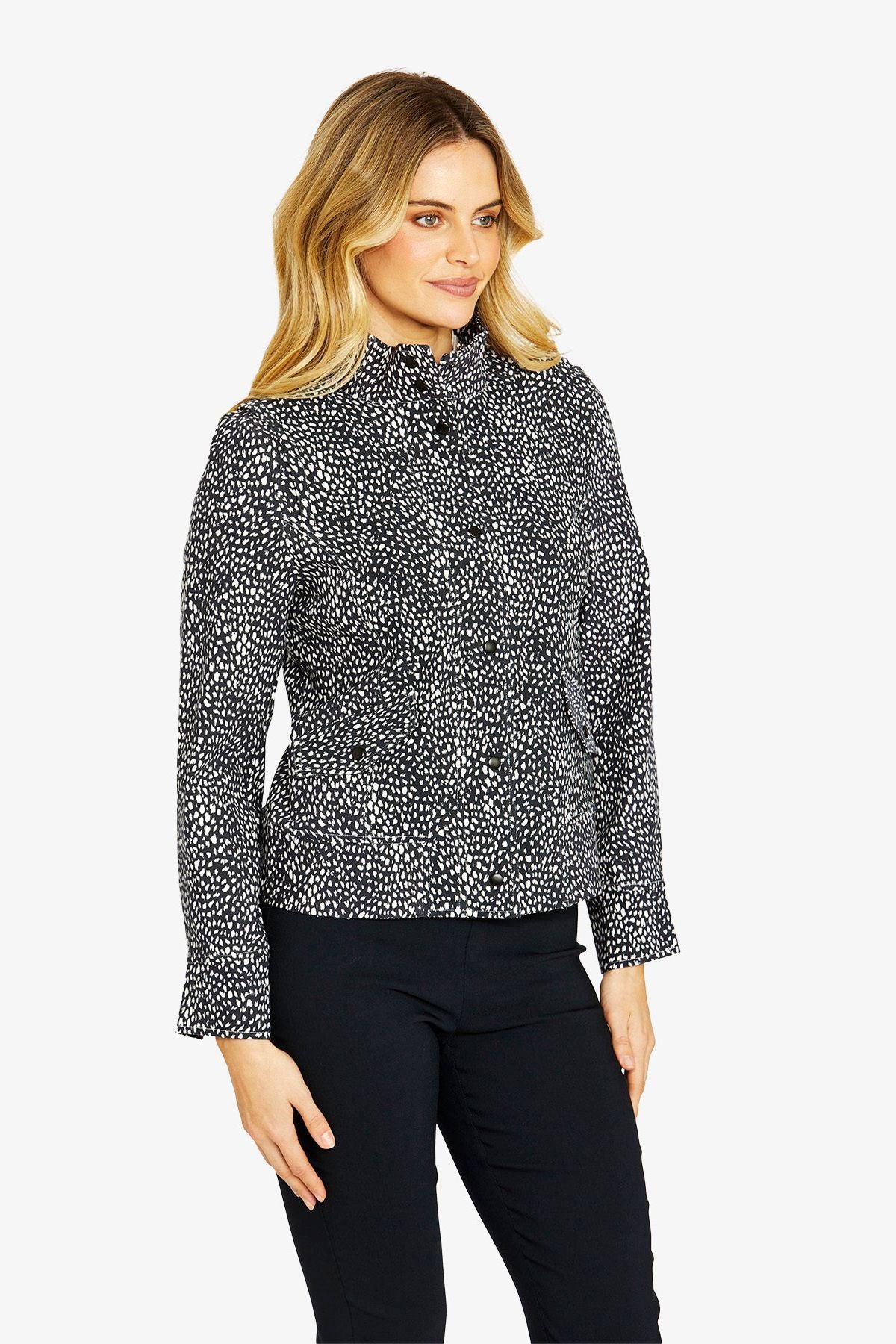 Abstract Spot Bengaline Jacket