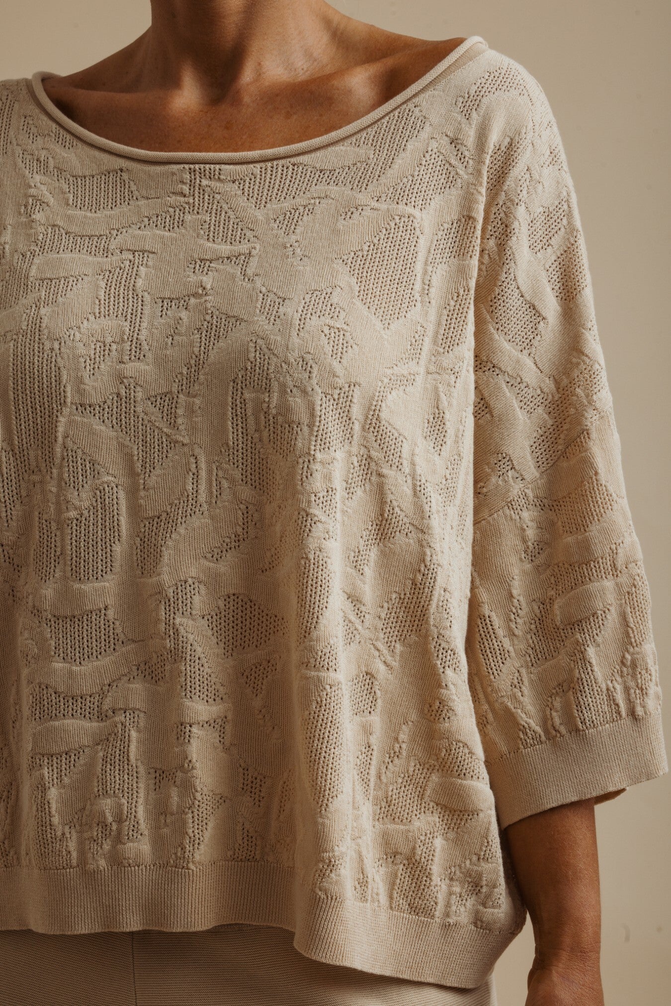 Paradis Jacquard Pullover