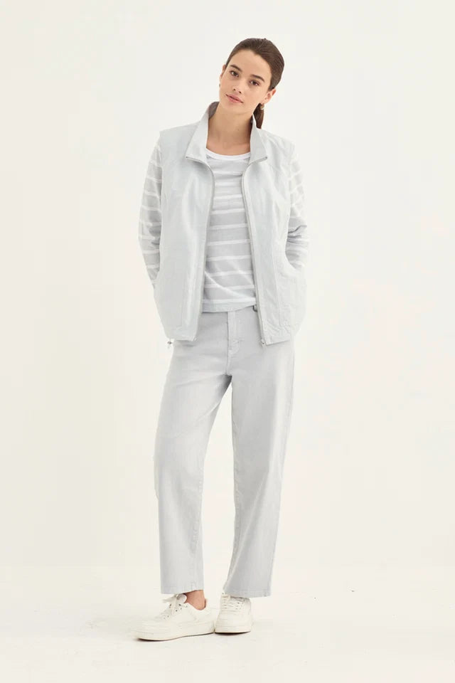 Statement Vest - Ice