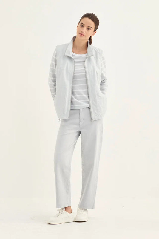 Statement Vest - Ice