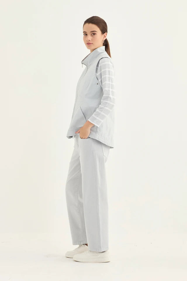 Statement Vest - Ice
