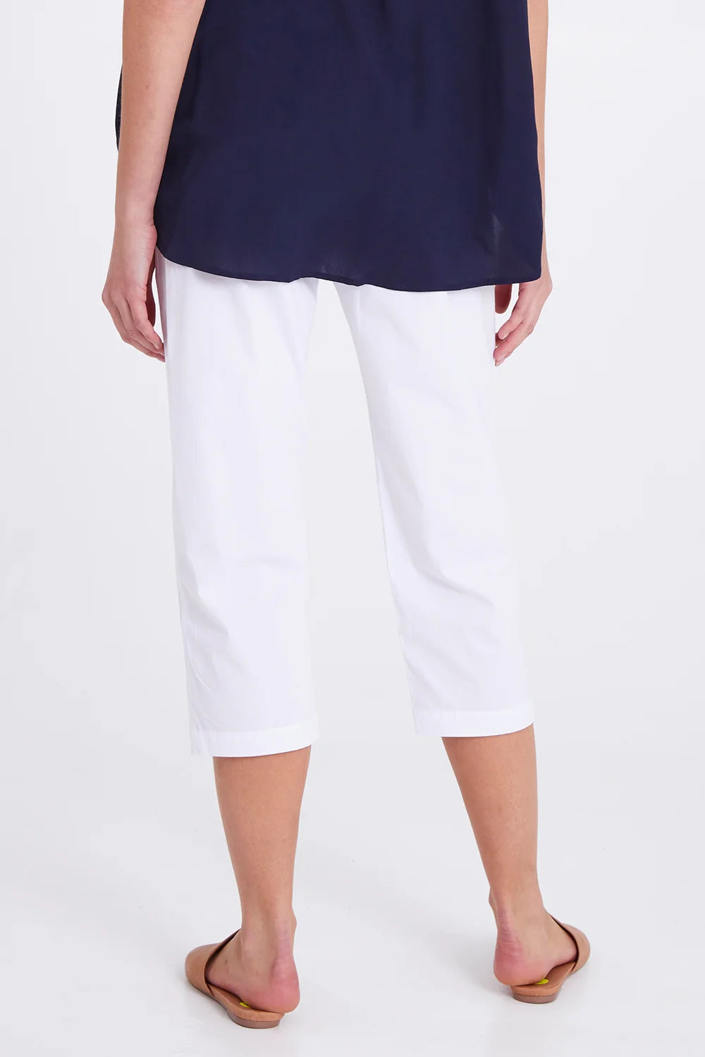 Santorini Cotton Pant White