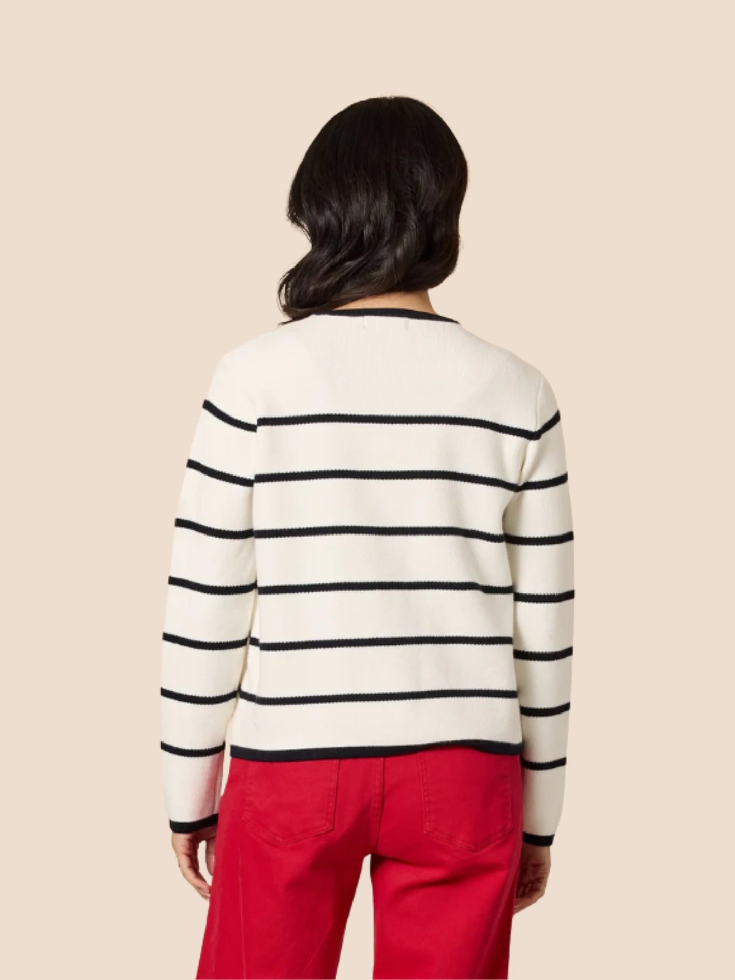 Hampton Stripe Cardi