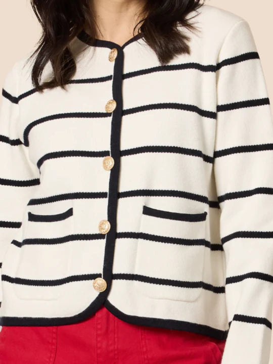 Hampton Stripe Cardi