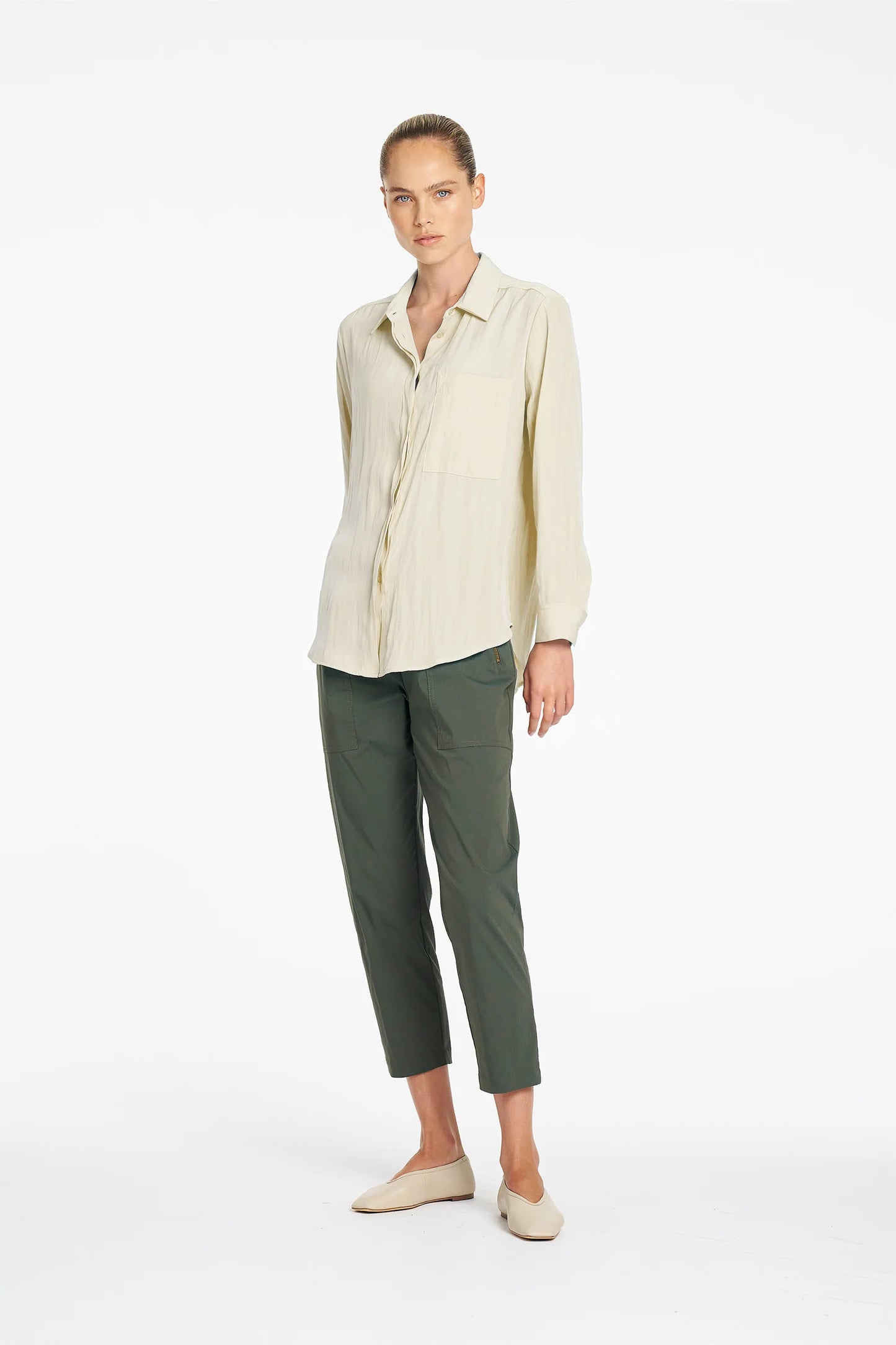 Zip Tapered Pant