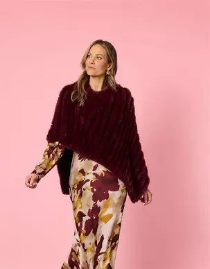 Roma Faux Poncho