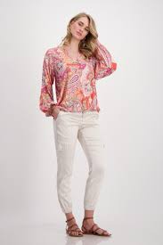 Paisley Allover Blouse