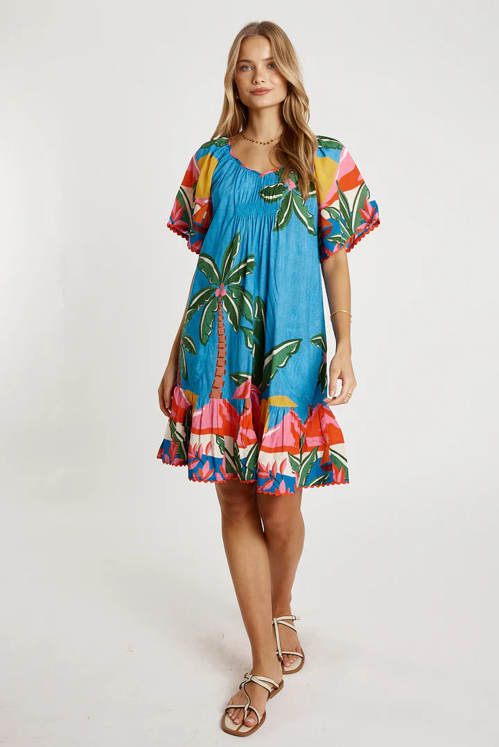 Pacifica Shirred Dress